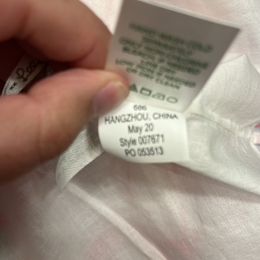 Lilly Pulitzer Lesley Top BotanicalEyelet Razberry - Picture 6 of 6